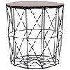 vidaXL Coffee Table 3 pcs Black - 2 of 4