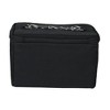 Everything Mary Sewing Kit Organizer Box, Black Floral - Supplies Storage Basket for Supplies and Accessories - Portable Craft Caddy - 2 of 4