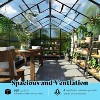 AMERLIFE Polycarbonate Greenhouse, Quick-Connect Frame, 4 Vents, Swing Lock Door - 4 of 4