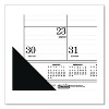 House of Doolittle Recycled One-Color Refillable Monthly Desk Pad Calendar 12-Month January 2026 to December 2026 White Sheets Black Binding - 4 of 4