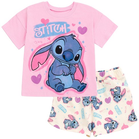  Disney Lilo & Stitch Little Girls French Terry