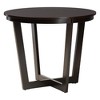 Baxton Studio Leda Modern Sand Fabric and Dark Brown Finished Wood 5-Piece Dining Set - 4 of 4
