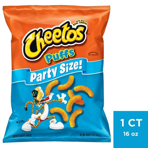 Cheetos Puffs Cheese Flavored Party Size Snacks - 13.50oz - image 1 of 3