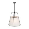 Artcraft Lighting Pullman 4 - Light Pendant in  Black - 4 of 4