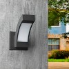 DOMETOUR Outdoor Wall Light LED Exterior Lights, Path Light Wall Mount Lamp for Patio Garden Garage Fence Yard - 4 of 4