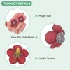 Unique Bargains Silk Decor DIY Wedding Mini Bulk Artificial Daisy Flowers Heads - 2 of 4