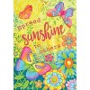 Briarwood Lane Spread Sunshine To Others Spring Garden Flag Floral Inspirational 18" x 12.5" - 3 of 4
