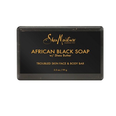 SheaMoisture African Black Soap Original Scent Face and Body Bar Soap - 3.5oz_2