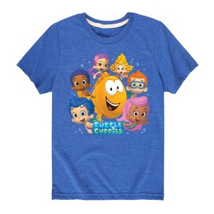 Boys' - Bubble Guppies - Mr. Grouper And Guppies Short Sleeve Graphic T-Shirt - 1 of 4
