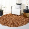 Leather Shag LSG511 Handwoven Rugs - Safavieh - 2 of 3