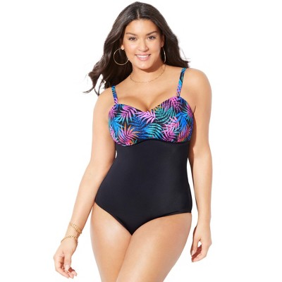 Swimsuits for All Women's Sweetheart One Piece Swimsuit (Plus Sizes Available)