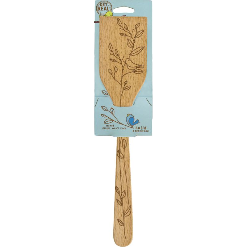 Talisman Designs Laser Etched Beechwood Turner, Nature Collection, 2 of 3