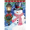 Briarwood Lane Garden Flag 12x18 For Outdoor Snow Country Snowman Winter For Winter Garden Flag Flags For Outside - 3 of 4