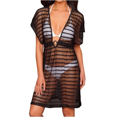 Women's Striped Tunic Cover Up - Dotti