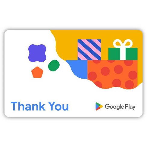 Google Play $75 Thank You Gift Card - (email Delivery) : Target