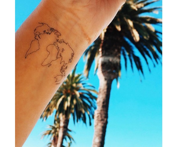 INKED by dani 10pk Inspired Temporary Tattoos