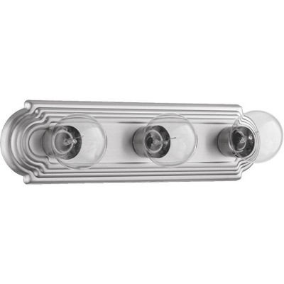 Quorum Lighting 3 - Light Vanity in  Satin Nickel