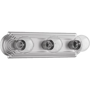 Quorum Lighting 3 - Light Vanity in  Satin Nickel - 1 of 1