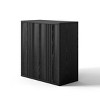 Vlsrka 31.5-Inch Contemporary Fluted Door Sideboard – Stylish Accent Cabinet for Living Room, Coffee Corner, or Entryway. - 4 of 4