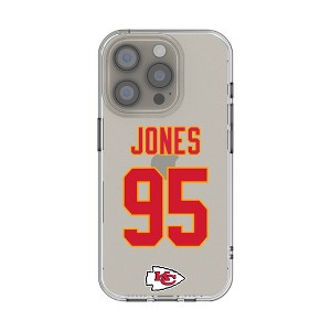 NFL Kansas City Chiefs Players Game Tactic Clear Cell Phone Case for Apple iPhone - 1 of 4