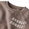 Little Planet By Carter's Organic Baby Thanksgiving Bubble Romper - Brown - 2 of 3