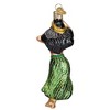 Old World Christmas 5.5 Inch Hula Dancer Hawaii Folk Dance Ornament Tree Ornaments - 2 of 3