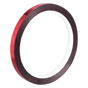 Unique Bargains Adhesive Mirror Finish Decor Metalized Polyester Crafts Tapes - 1 of 4