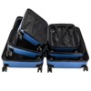 Karl Home 3in1 Set Portable ABS Trolley Case 20 inch / 24 inch / 28 inch Black - 3 of 4