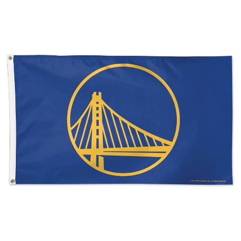 3' X 5' Nba Golden State Warriors Deluxe Flag : Target