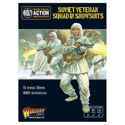 Soviet Veteran Squad in Snowsuits Miniatures Box Set