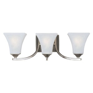 Maxim Lighting Aurora 3 - Light Vanity in  Satin Nickel - 1 of 3