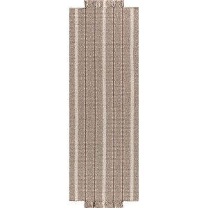 Frenshe Interiors x Rugs USA - Toluca Striped Wool Indoor Area Rug - 1 of 4