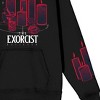 The Exorcist Candle Design Long Sleeve Black Adult Hooded Sweatshirt - 3 of 4