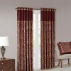 ChicFurnit Curtain Panel Pair Paisley Jacquard with Faux Silk Sheen for Modern Spaces, Multicolored, 108"*50"*0.13" - 4 of 4