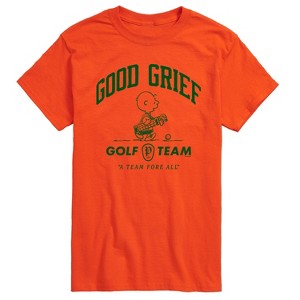 Men's - Peanuts - Good Grief Golf Team Short Sleeve Graphic T-Shirt - 1 of 4