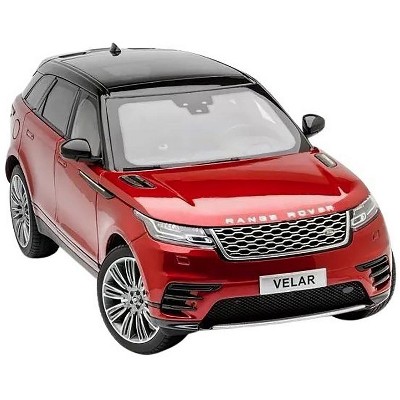 Land Rover Range Rover Velar First Edition Red with Black Top 1/18 Diecast Model Car by LCD Models