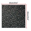 INSPIRE CHIC Women's Chiffon Scarves Floral Print Square Neckerchief 25.6" X 25.6" - 3 of 4