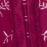 pomegranate floral embroidery