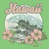 Girl's Lost Gods Hawaii Perfect Wave  T-Shirt - Green Apple - Small - image 2 of 4