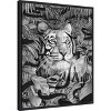 Amanti Art Weaver Original Tiger by Ec Mazur Framed Canvas Wall Art - 2 of 4