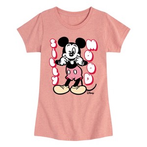 Girls' - Disney - Mickey & Friends Fitted Short Sleeve Graphic T-Shirt - 1 of 4