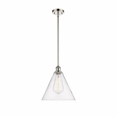 Berkshire - 1 Light Mini Pendant In Industrial Style-12.75 Inches Tall and 12 Inches Wide