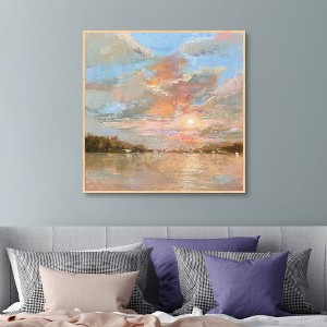 Masterpiece Art Gallery 35"x35" Heavenly Glow Wall Art - 1 of 4