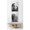 Kate & Laurel All Things Decor (Set of 2) 23"x33" Sylvie Tropical Palms No. 2 and No. 8 Metallic Palm Tree Wall Art by Alicia Bock - 4 of 4