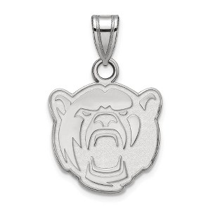 Black Bow Jewelry 14k White Gold Baylor Bears NCAA Small Pendant - 1 of 3