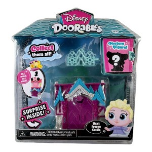 Disney Doorables Mini Playset Elsa's Frozen Castle Mini Playset w Mystery Figure - 1 of 1