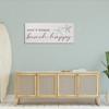 Stupell Industries Don't Worry Beach Happy, 48" x 20" - 2 of 4