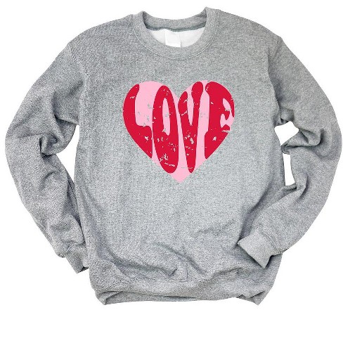 Target discount heart sweatshirt