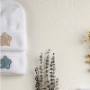 La’dore Organic Baby Swaddle, Burp Cloth & Hospital Hat Set – Soft Muslin Wrap and Newborn Hat – Breathable, Gentle Cotton Baby Essentials - 3 of 4