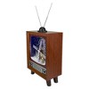 Northlight LED Lighted Musical Snowing Windmill TV Set  Decoration - 21" - 4 of 4